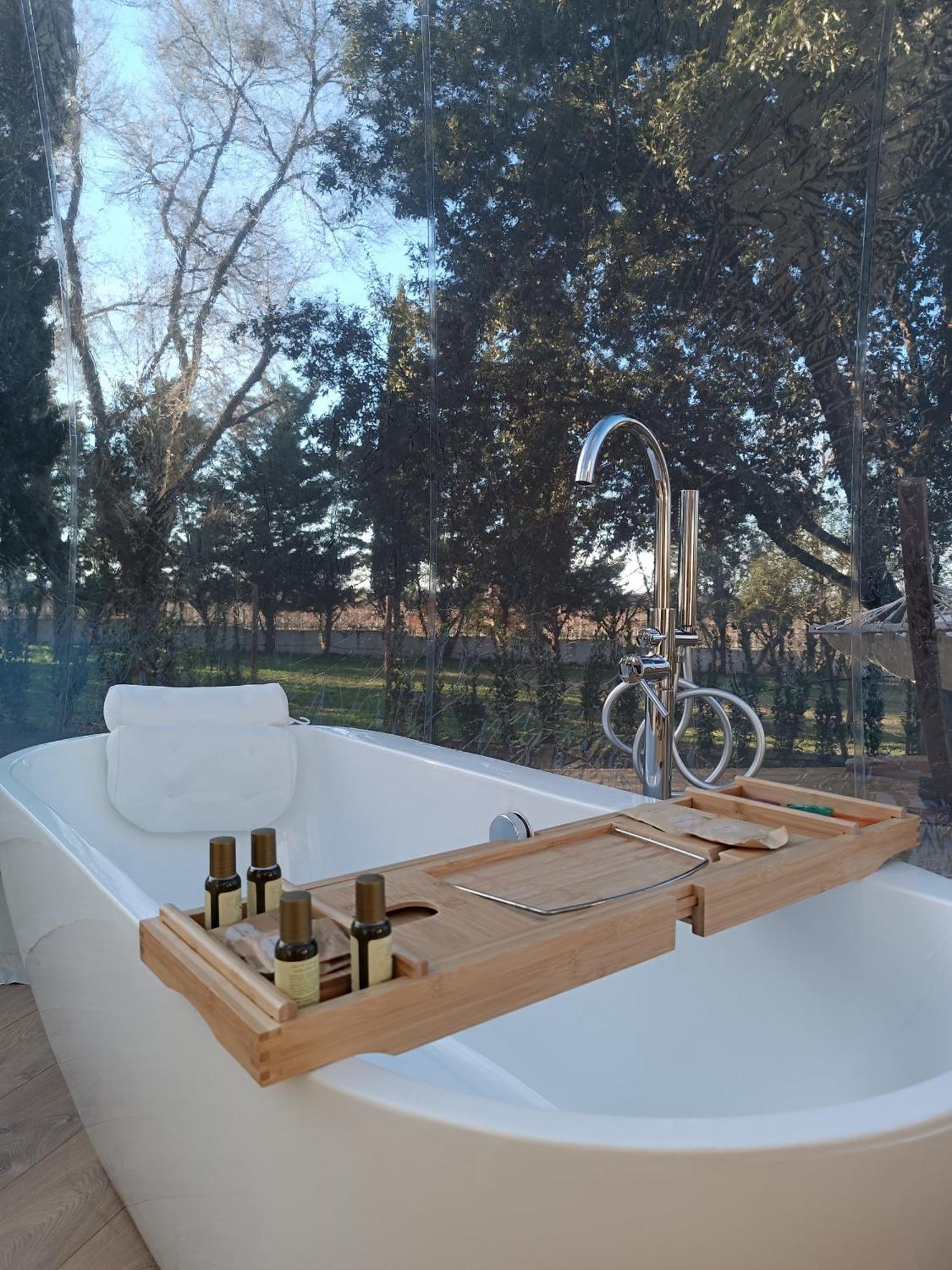 Bubble Room Puglia Villa Bautier Bubblenights Cerignola Eksteriør billede